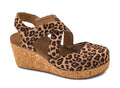 Corkys Leopard Print Wedge