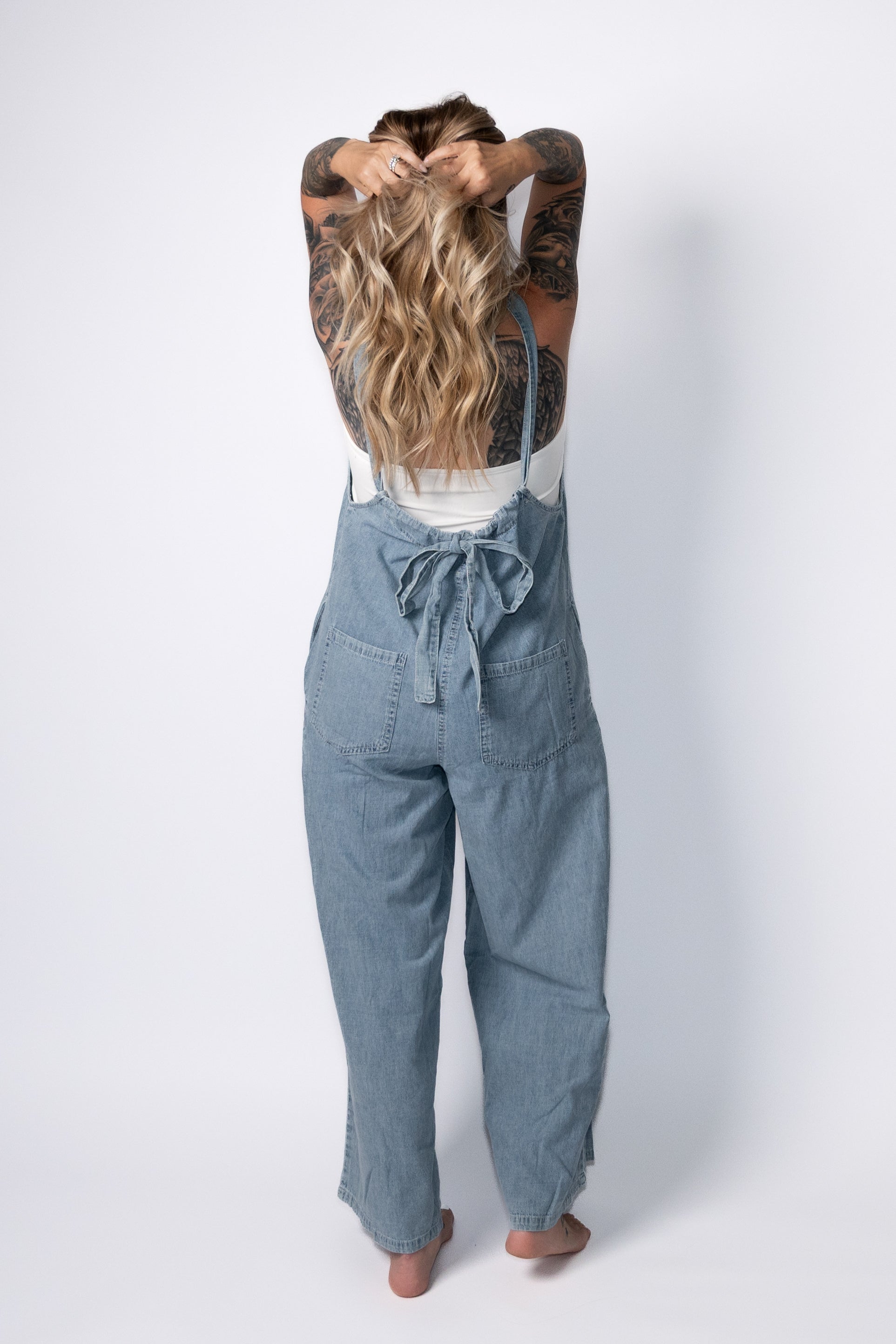 The Easy Days Denim Jumpsuit