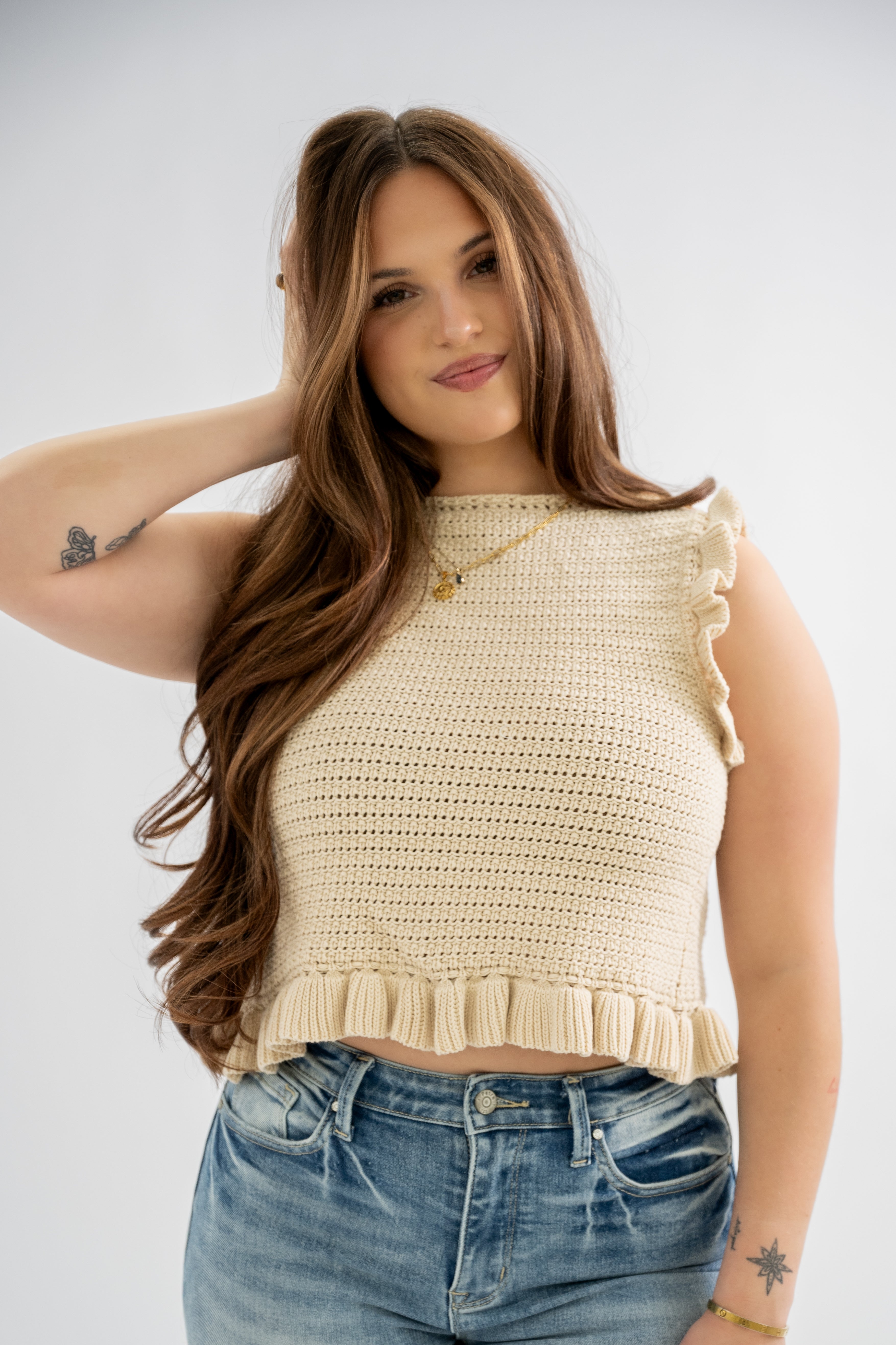 Reversible Knit Top