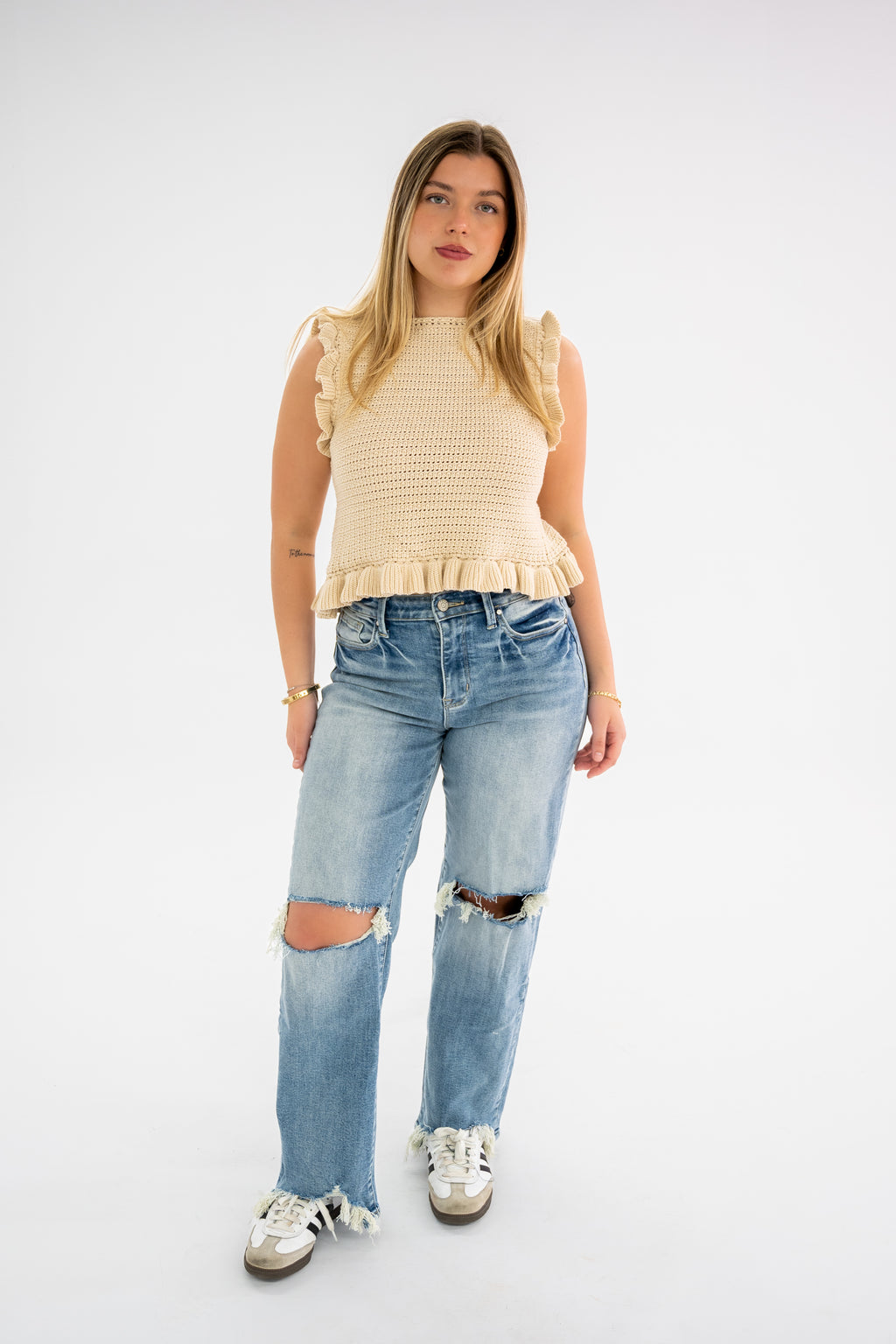 Reversible Knit Top