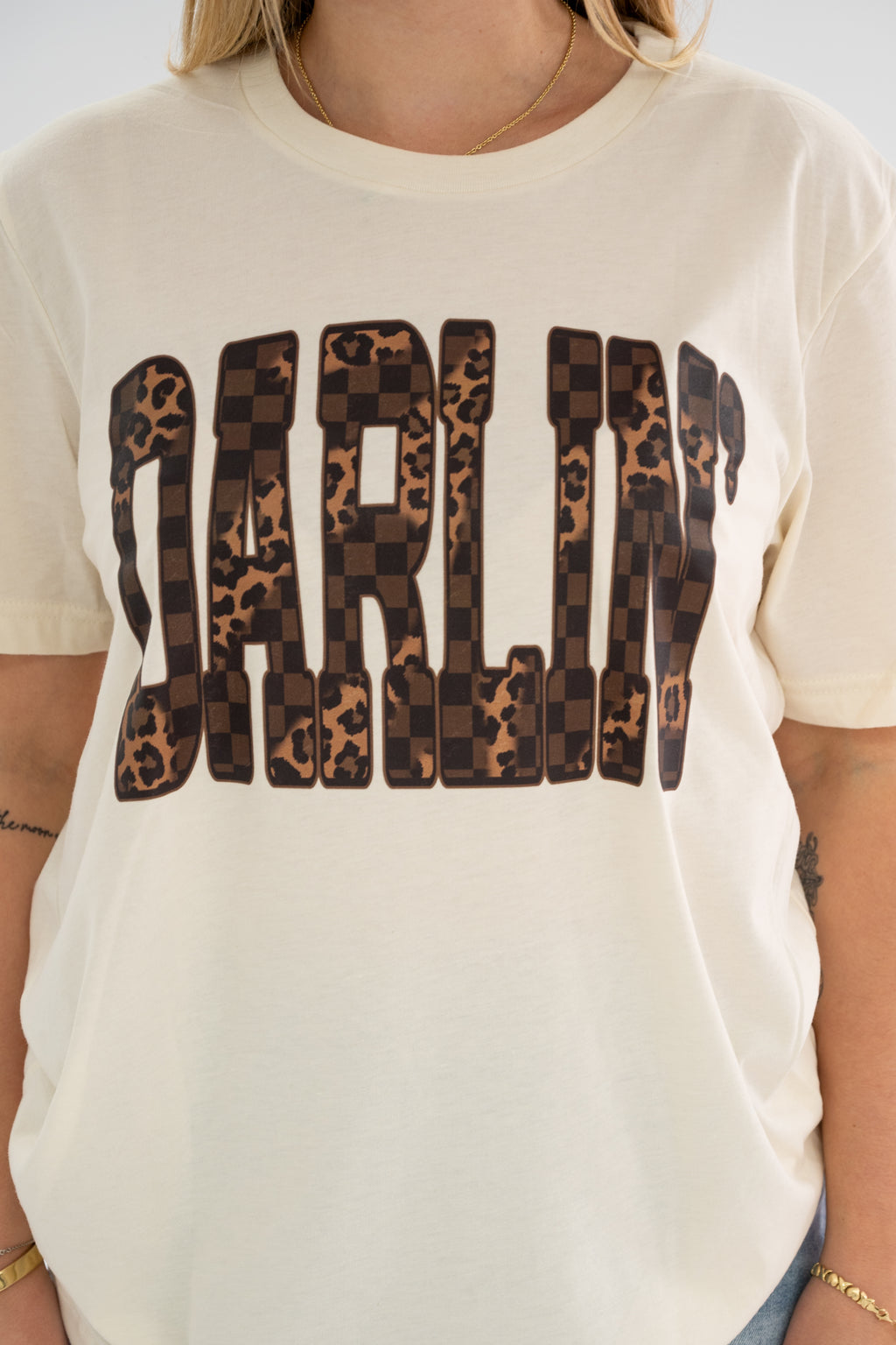 Darlin’ Leopard Graphic Tee