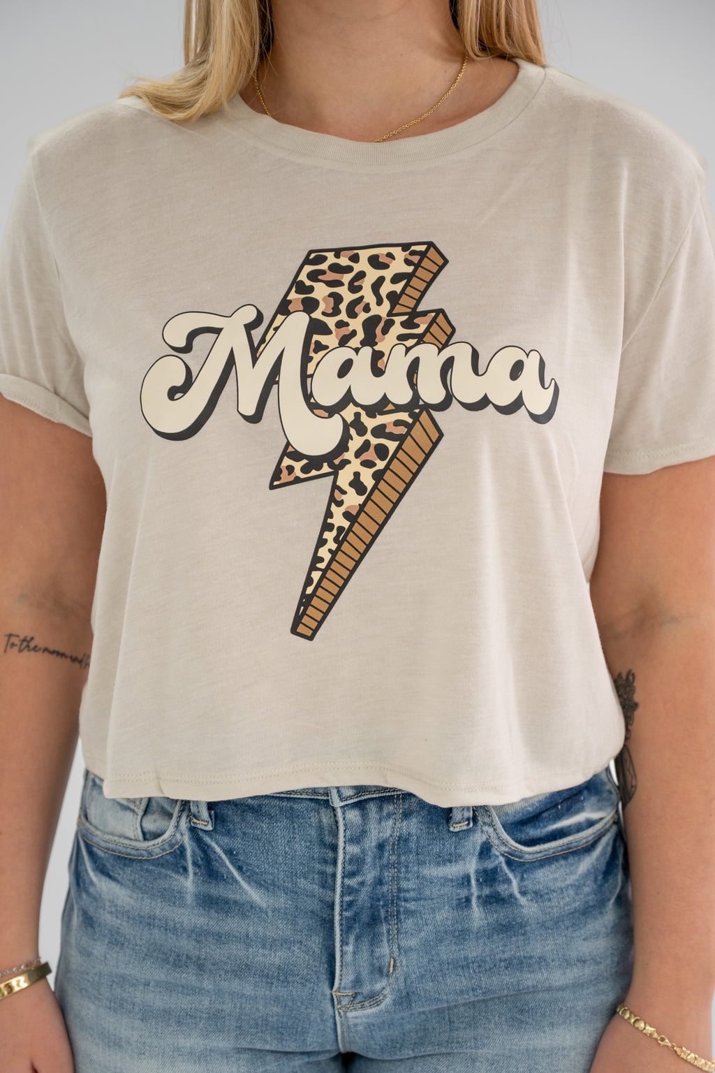 Mama Lightning Bolt Tee