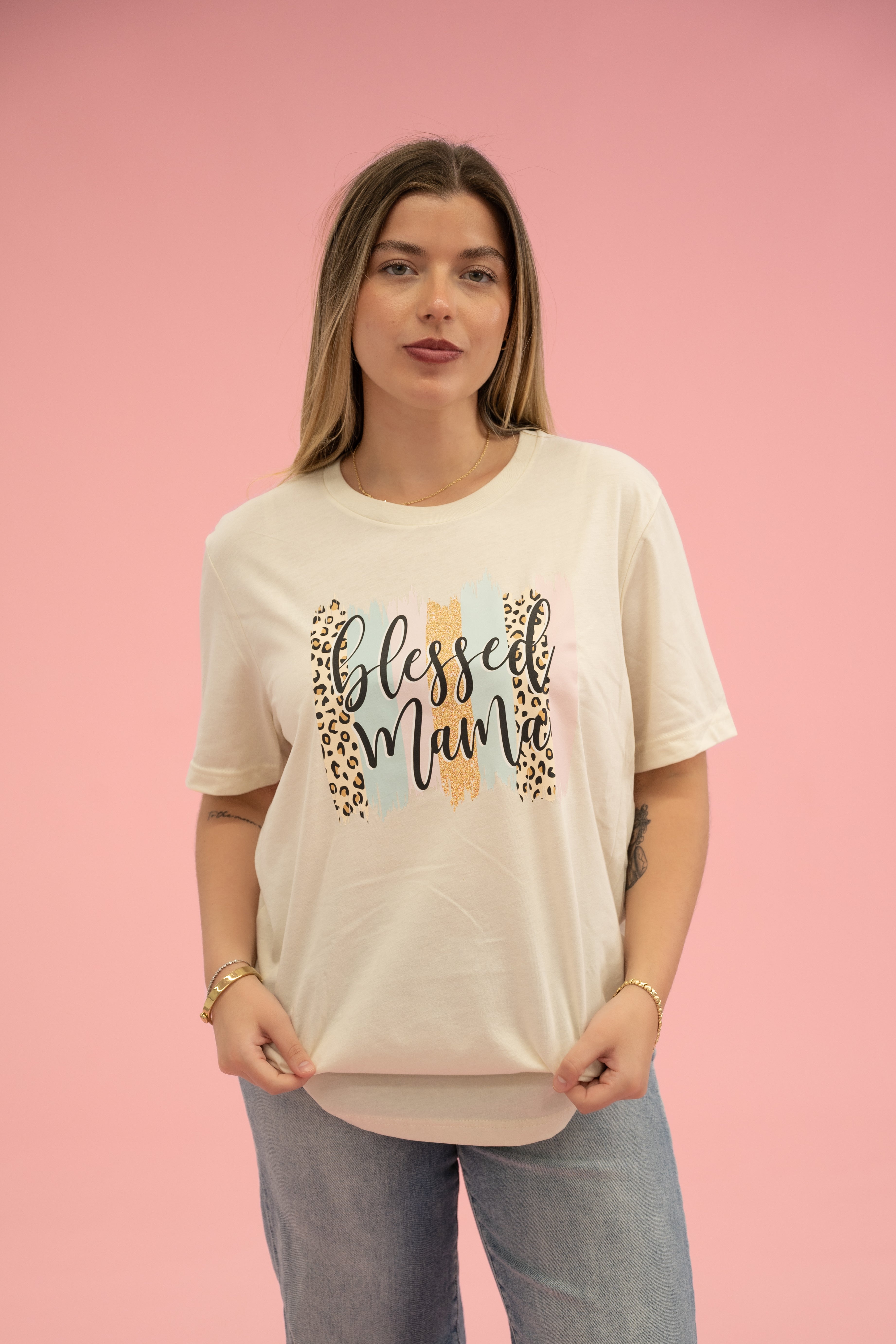 Blessed Mama Graphic Tee