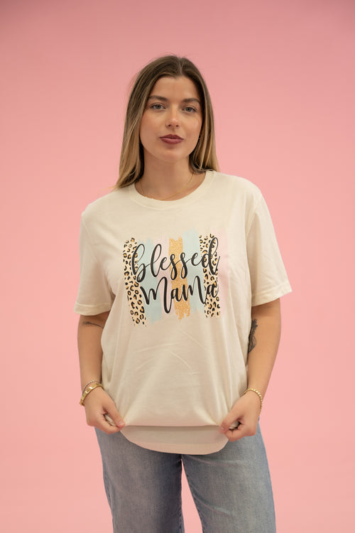 Blessed Mama Graphic Tee