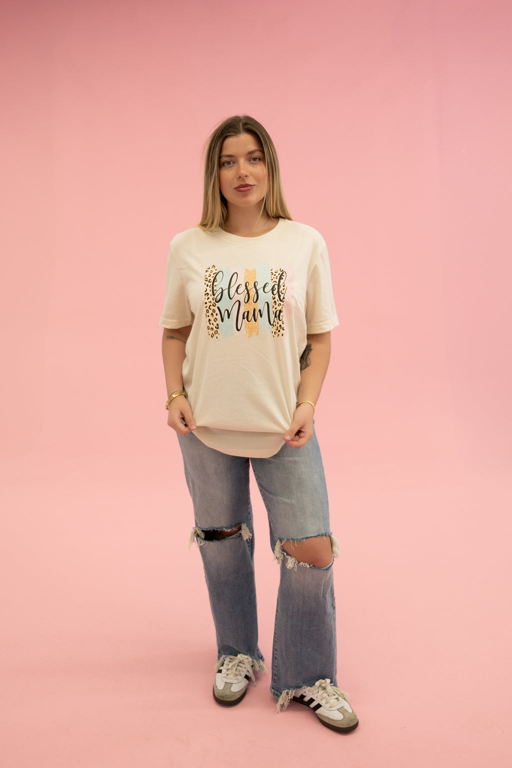 Blessed Mama Graphic Tee