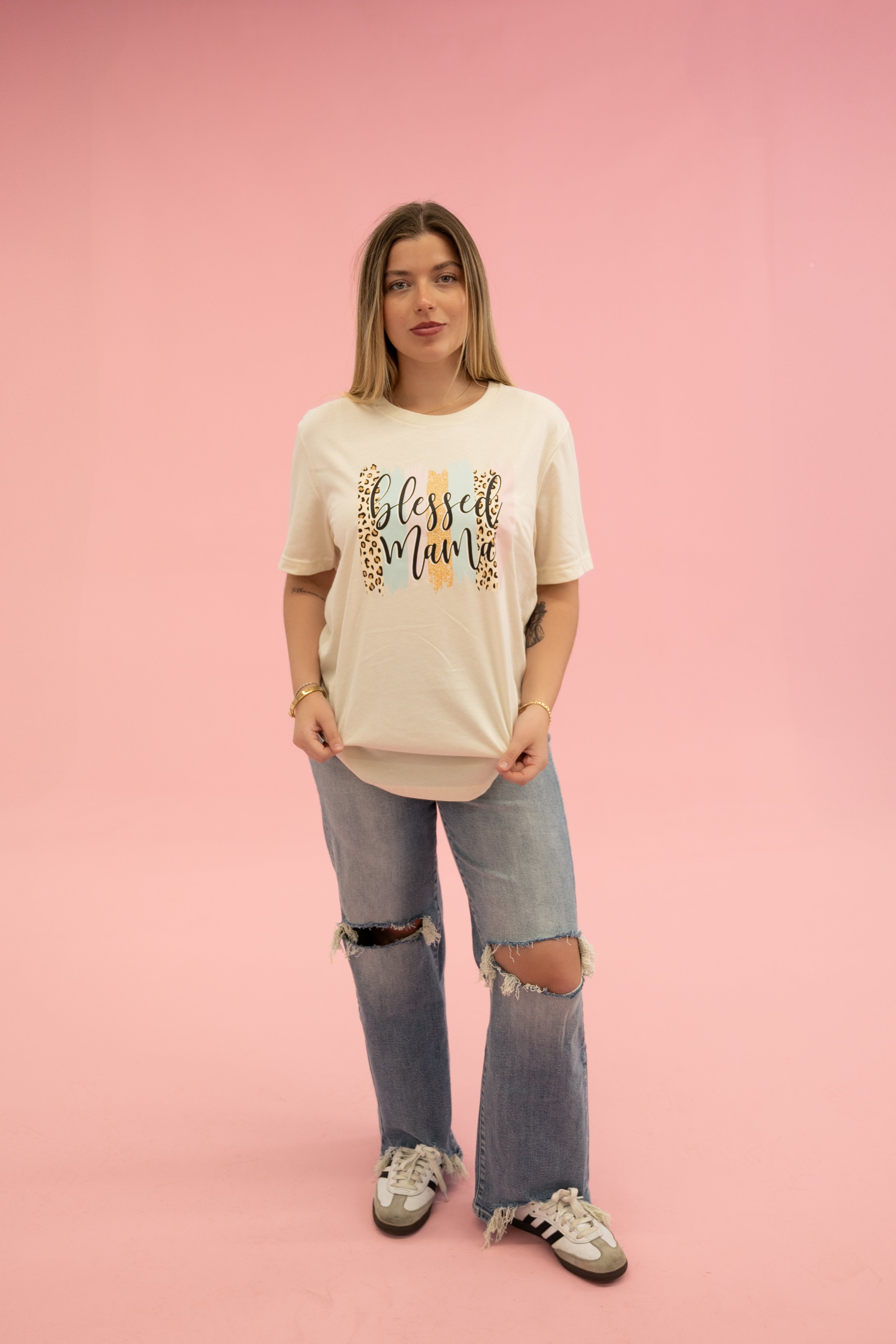 Blessed Mama Graphic Tee
