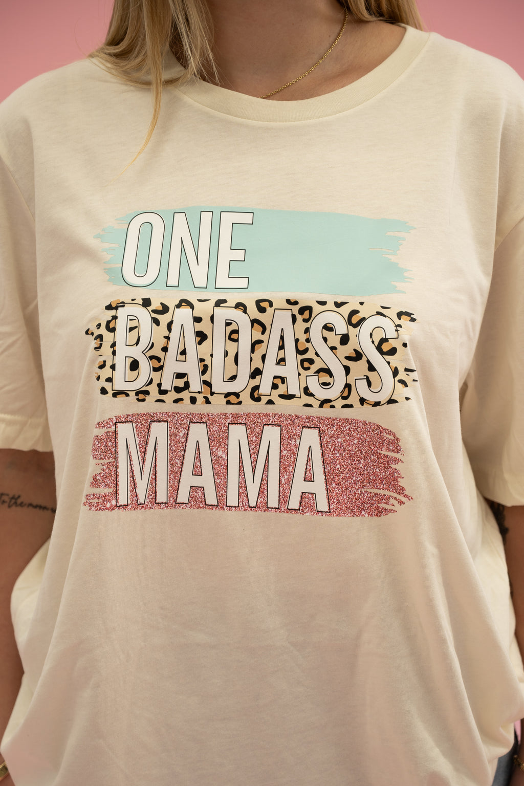 One Badass Mama Graphic Tee