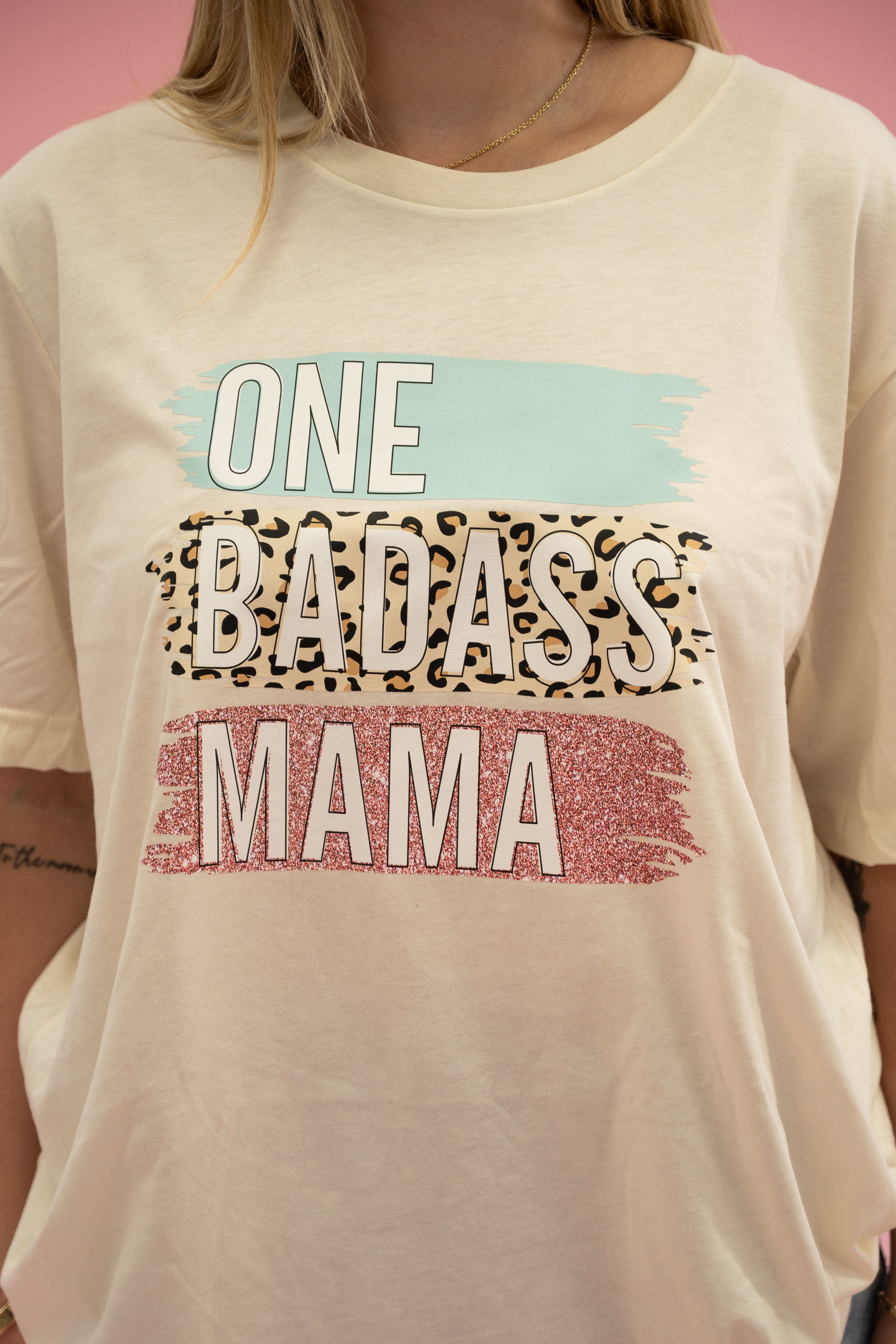 One Badass Mama Graphic Tee