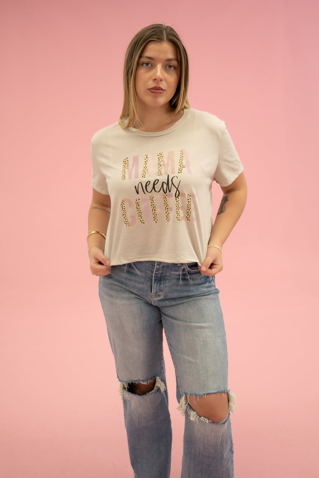 Mama Needs Coffee Graphic Tee