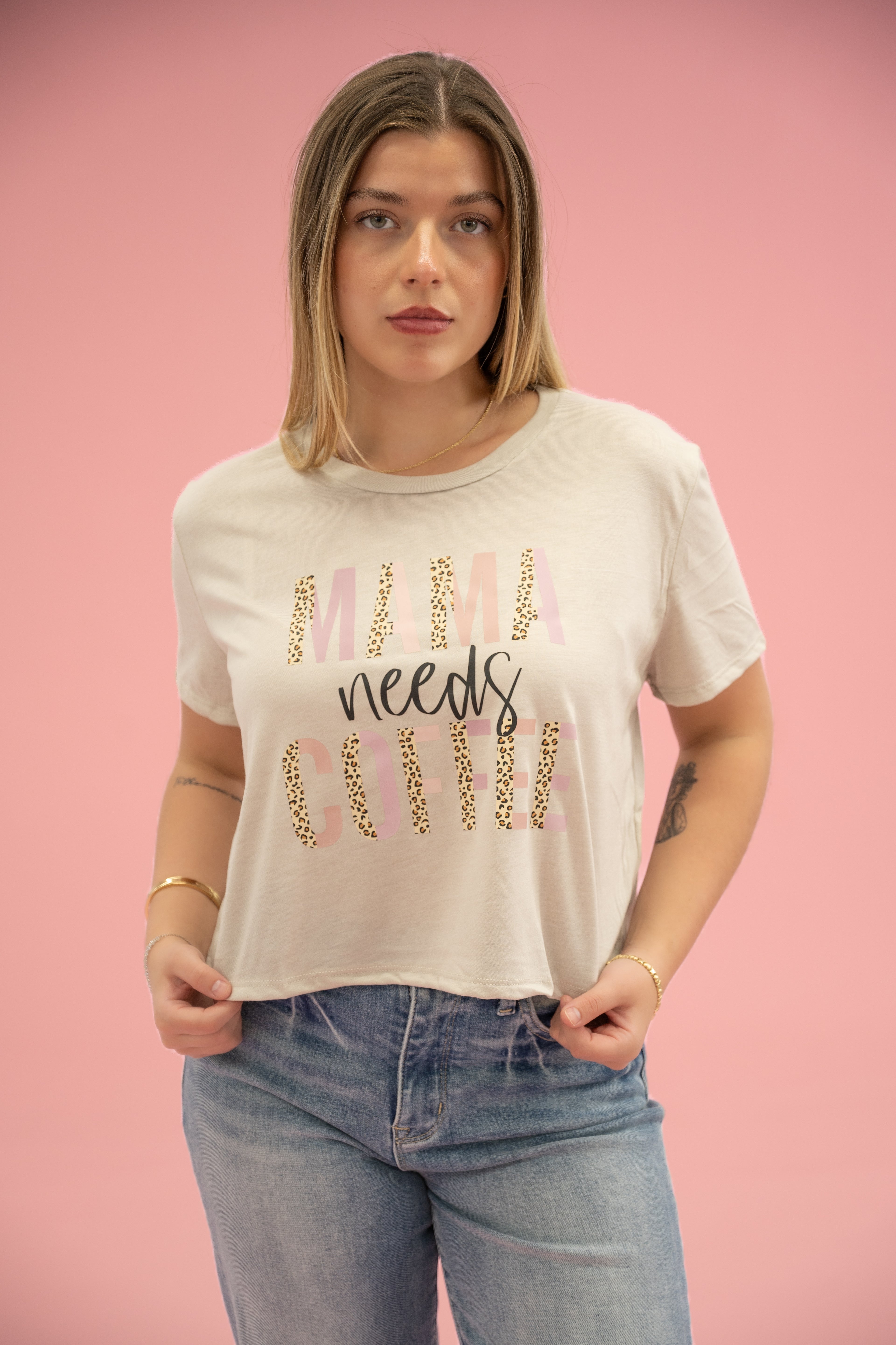 Mama Needs Coffee Graphic Tee