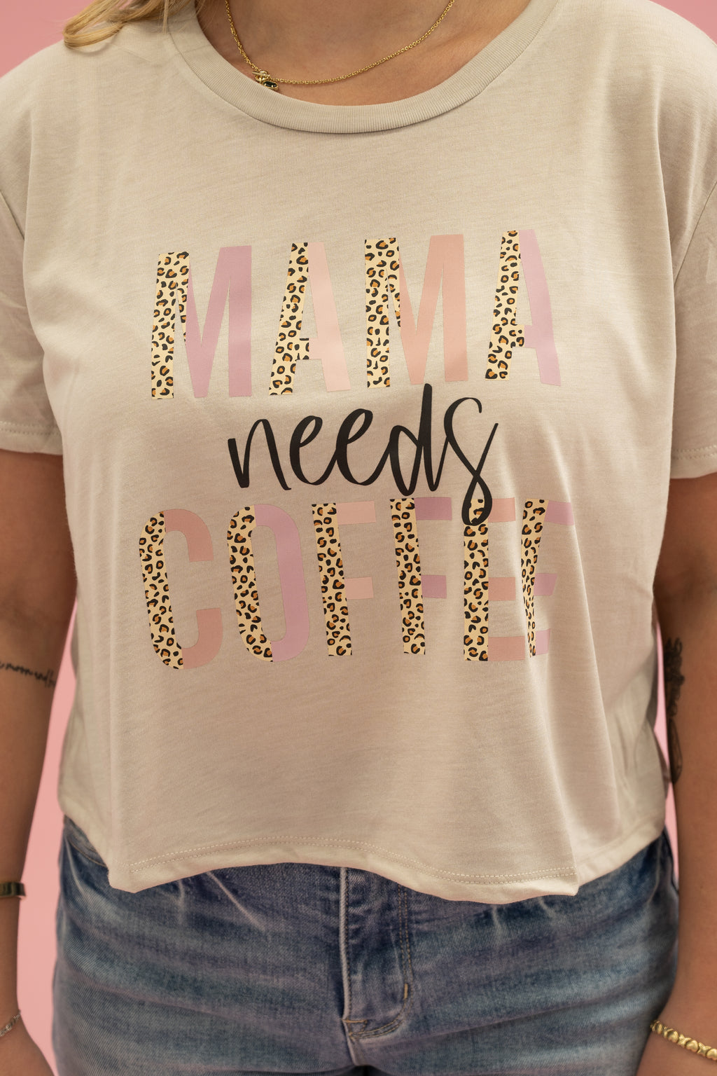 Mama Needs Coffee Graphic Tee