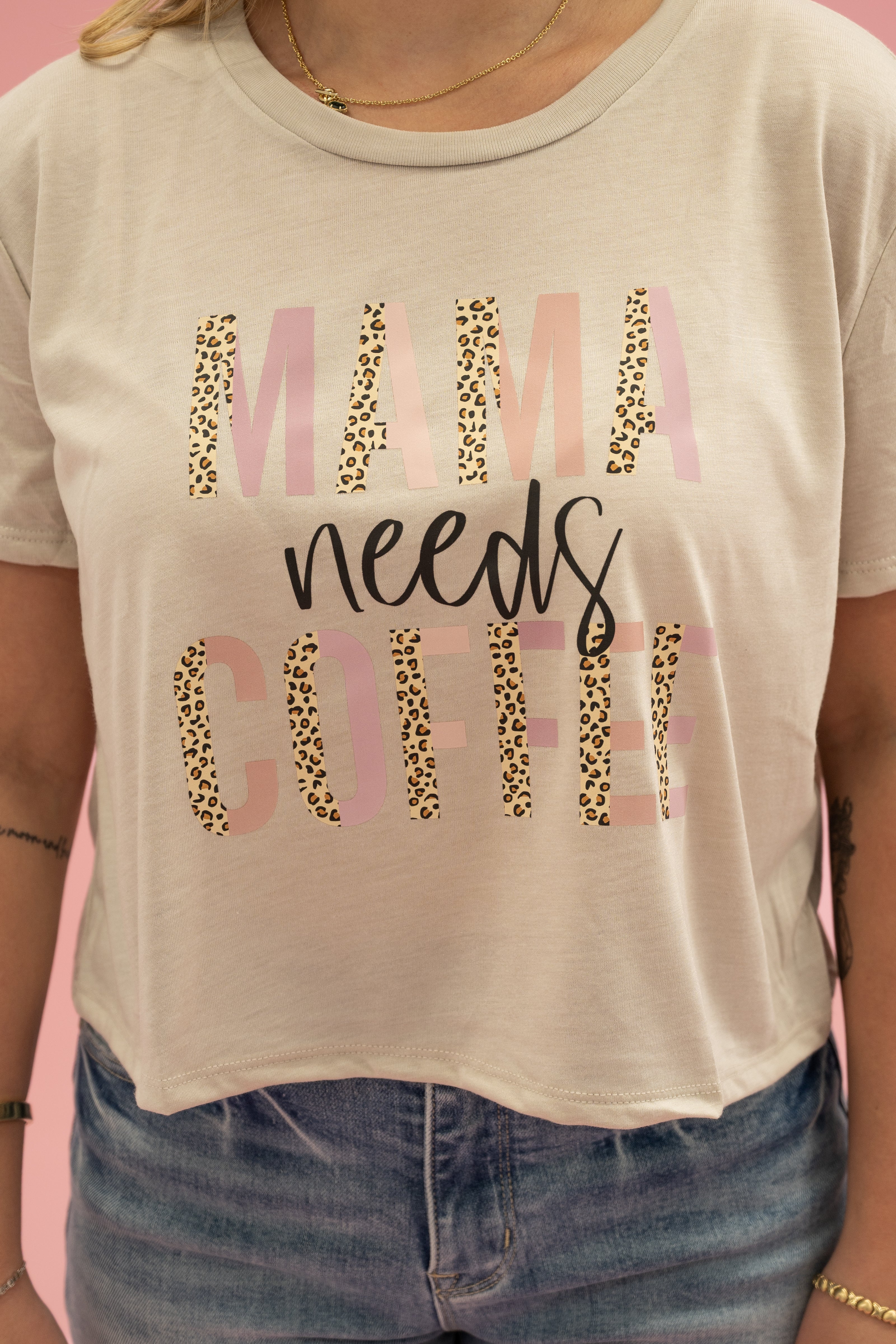 Mama Needs Coffee Graphic Tee