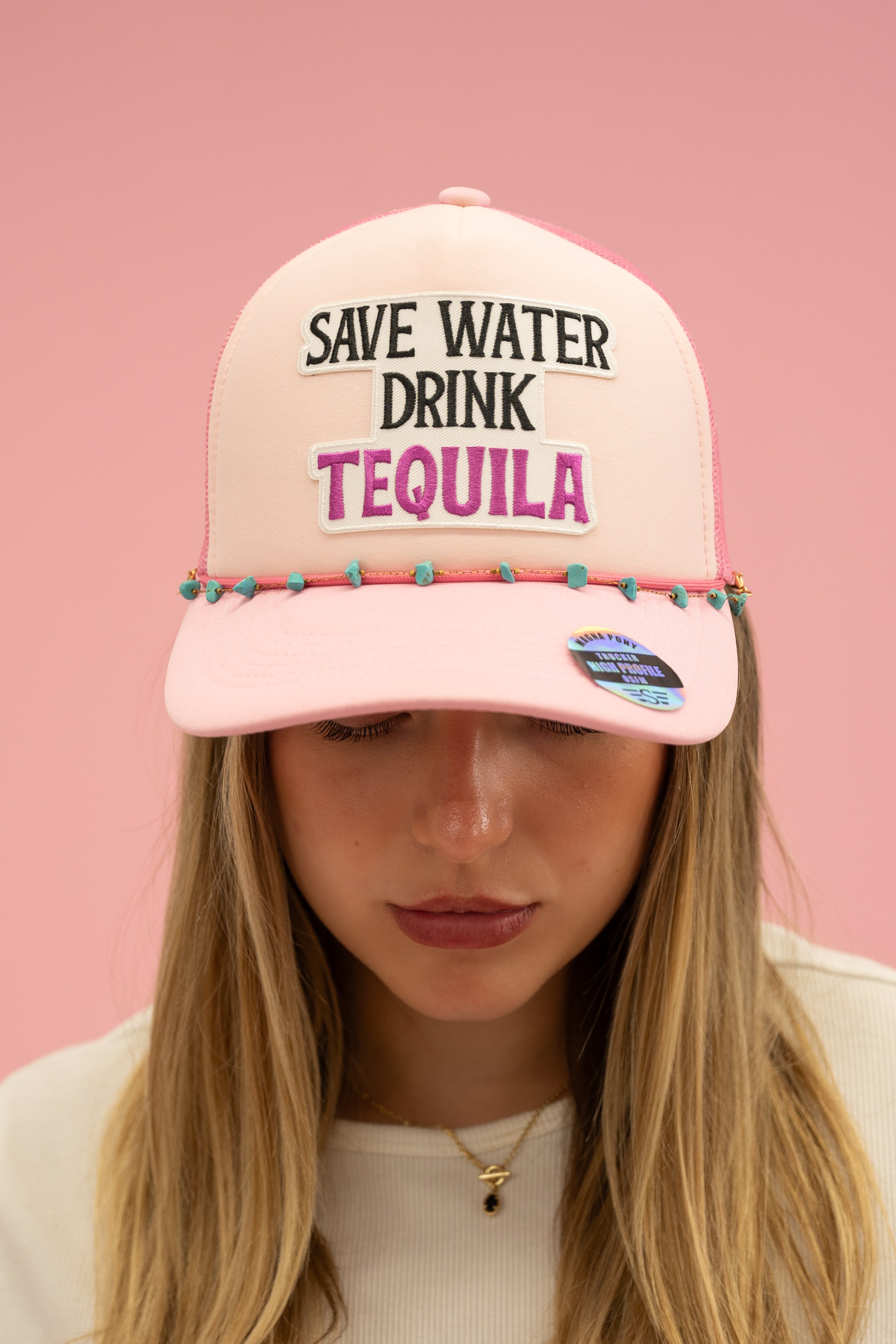 Save Water Drink Tequila Trucker Hat